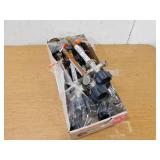 (12)  Prier Products 1/2 in. x 8 in. Brass MPT x SWT Half-Turn Frost Free Anti-Siphon Outdoor Sillcock Valve