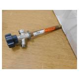 (12)  Prier Products 1/2 in. x 8 in. Brass MPT x SWT Half-Turn Frost Free Anti-Siphon Outdoor Sillcock Valve