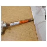 (12)  Prier Products 1/2 in. x 8 in. Brass MPT x SWT Half-Turn Frost Free Anti-Siphon Outdoor Sillcock Valve