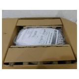 Commercial Electric 80 /110 CFM Ceiling/Wall Mount Roomside Installation Round Bathroom Exhaust Fan with LED,Night Light and Humidity Sensor