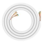 MRCOOL 25 ft. Pre-Charged 1/4 in. x 3/8 in. No-Vac QuickConnect Line Set R454B for 5th Gen DIY Mini-Split Systems