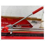Rubi Practic 61 Plus-24 in. Tile Cutter with Tungsten Carbide Blade and Roller Guide