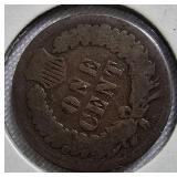 Indian Head Small Cents from the years 1897, 1898, 1901, and 1902.