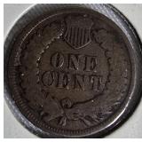 Indian Head Small Cents from the years 1897, 1898, 1901, and 1902.