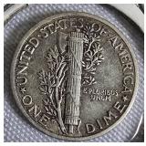 Mercury Dimes from 1942 & 1943-D