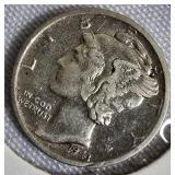 Mercury Dimes from 1942 & 1943-D