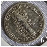 Mercury Dimes from 1942 & 1943-D