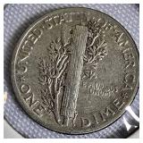 Mercury Dimes from 1944-D & 1945