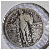 Standing Liberty Quarters 1927- 1928