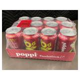 Trol - Poppi Cherry Limeade Prebiotic Soda 12-Pack (12-oz Cans)