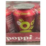 Trol - Poppi Cherry Limeade Prebiotic Soda 12-Pack (12-oz Cans)