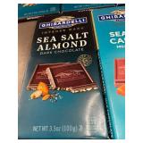 Trol - Ghirardelli Squares Sea Salt Almond & Sea Salt Caramel Mix - 5 Bars