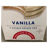 NM 5 - Moon Pie Vanilla Double Decker Pies (Lot of 2)