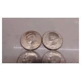 1974D, 1979D, 1972D, 1077D, 1995D, 1974 Kenndy Half Dollars