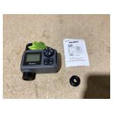 Insoma Outdoor Garden Hose Faucet Timers, Programmable Water Sprinkler Timer with Rain Delay/Manual/Automatic Drip Irrigation and Lawn Watering System for Yard, 1 Outlet (Used)