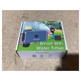 Denvest WiFi Water Timer with Brass Inlet, 1 Zone Smart Hose Timer, APP Remote Control Via 2.4Ghz WiFi, Voice Function Compatible with Alexa and Google Assistant for Sprinkler Drip Irrigation System