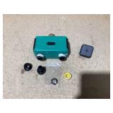 Insoma Sprinkler Timer with 2 Outlet, Automatic Irrigation System Controller for Lawns and Yard, Compatible with Alexa (Brass Inlet & Plastics Outlet) (Used, Missing Water Hose Connectors)