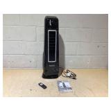 Holmes 30 ExtremeBreeze High Velocity Tower Fan with Programmable Thermostat and 3 Speeds, Black