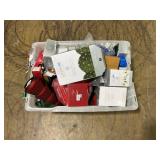 LOT OF ASSORTED CHRISTMAS MERCHANDISE