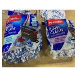 LOT OF 9 O-Cedar Rinse Clean Mop Refills (1 Packs)
