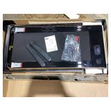 Costway Up To 7.5MPH 2.25HP 2 in 1 Dual Display Screen Treadmill Jogging Machine W/APP Control Gold (Stopper Is Missing Magnet)