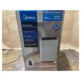 Midea 8,000 BTU DOE/ 12,000 BTU ASHRAE SmartCool Portable Air Conditioner, For spaces up to 350 Sq. Ft.