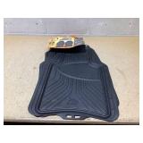 Armor All 4-Piece Black Trim-to-Fit All-Weather Floor Mats, Vehicle Make - Universal