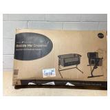 Beside Me Dreamer Bassinet & Bedside Sleeper - Charcoal Tweed