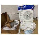 LOT OF 2 Lasko Pedestal Fans