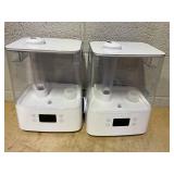 LOT OF 2 Levoit - VeSync Classic 300S 1.58 gallon Ultrasonic Smart Humidifiers - White (Used)