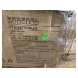 Aosom 24V 7.5 MPH Electric Go Kart with Adjustable Seat, Slow Start, Green (Missing Faceguard)