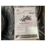 Aosom 24V 7.5 MPH Electric Go Kart with Adjustable Seat, Slow Start, Green (Missing Faceguard)