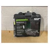 Greenworks 102pc Mechanics Tool Kit