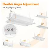 Comiled 2 Foot 200W Linear High Bay Shop Lights - 2-Pack
