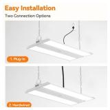 Comiled 2 Foot 200W Linear High Bay Shop Lights - 2-Pack