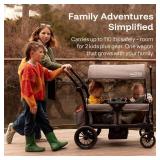 Harppa All-Terrain Wagon Stroller for 2 Kids