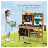 Leeshyah Wooden Mud Kitchen for Kids