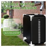 Hiraliy 50 Gallon Collapsible Rain Barrel