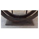 K - BDM+ Furniture Stylish Oval Dining Table with 4 Chairs