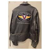 MR - Victory Motorcycles Leather Jacket - 2XL