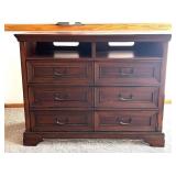 LL - Aspen Home Richmond Entertainment Chest - Charleston Brown Finish