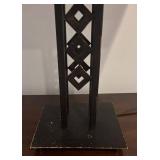 LL - Arts & Crafts Tiffany-Style Stained Glass Lamp