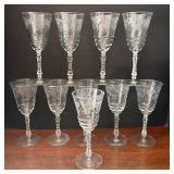 DR - Libbey Halifax Rock Sharpe Stemware