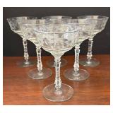 DR - Vintage Libbey Halifax Stemware