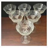 DR - Vintage Libbey Halifax Stemware