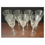 DR - Vintage Libbey Halifax Rock Sharpe Stemware