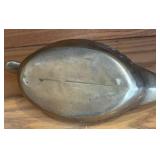 LR - Vintage Brass Duck Figurine