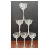 DR - Vintage Libbey Rock Sharpe Halifax Stemware