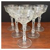 DR - Vintage Libbey Rock Sharpe Halifax Stemware
