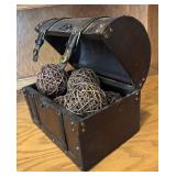 LR - Decorative Chest with Twig Spheres